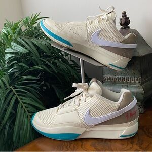 Nike Ja 1 DR8785-102 Sneakers Men's Coconut Milk Athletic Basketball Shoes